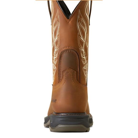 Ariat Men's Workhog Xt Phoenix Carbon Toe Work Boot Distressed Brown 14 EE Wide - Picture 4 of 12